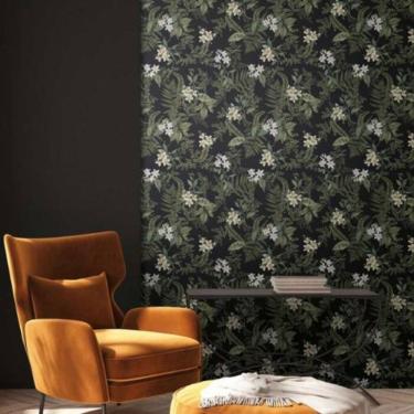 Imagem de Papel De Parede Famous Garden Floral Verde 394244