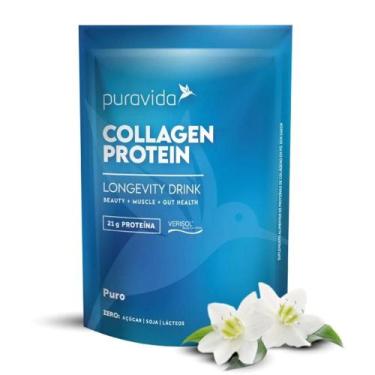 Imagem de Collagen Protein Verisol 450g Peptídeos bioativos Pura Vida, Sem Sabor