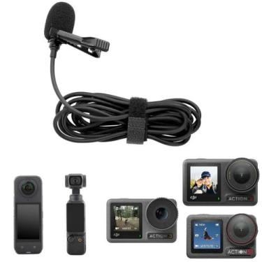 Imagem de Microfone Lapela USB-C para DJI Action 2, 3, 4. 5 e Pocket 3 - Sunnyli