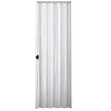 Imagem de Porta Sanfonada Interna Plasbil PVC Mont Blanc, 210 x 80 cm