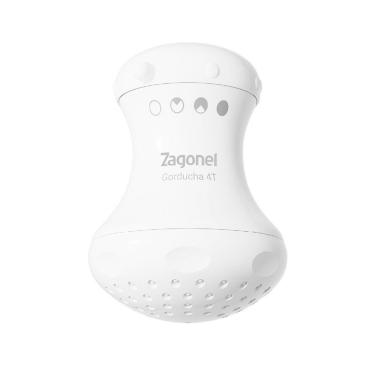 Imagem de Chuveiro Ducha Zagonel Gorducha 4 Temperaturas Branco