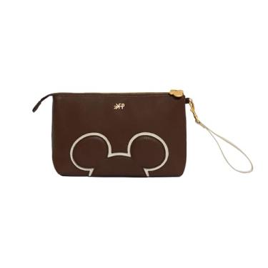 Imagem de Freshly Picked Bolsas clássicas com zíper, várias cores, Mocha Mickey