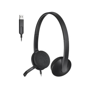 Imagem de Logitech USB Headset H340, Stereo, USB Headset for Windows and Mac