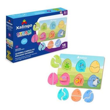 Imagem de Quebra-cabeça Xalingo Easter De 18 Peças - Napolestore