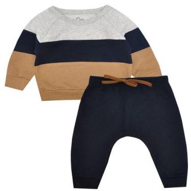 Imagem de Conjunto Moletom Bebê Menino. Ótima qualidade Inverno  tamanho P ao 3 