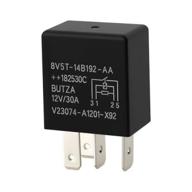 Imagem de OTOTEC Relé de motor de partida automotivo de 4 pinos 8V5T-14B192-AA 1667949 12A/30V compatível com Ford Fiesta Mk7