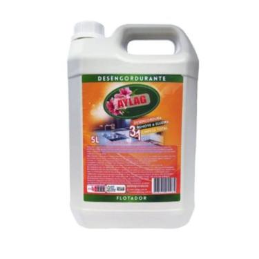 Imagem de Desengordurante 5L (AYLAG) Limpeza Pesada p/ Cozinha, Piso e Superfíci