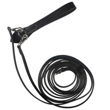 Imagem de Palhetas de couro Horze Sparta – Preta – Tamanho: Total