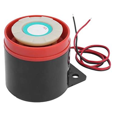 Imagem de Fafeicy 12V Buzzer Alarm ABS Alta Decibel 110dB Cabeça Eletromagnética Ativa Fácil Instalar Com Som Alto Contínuo para Equipamentos Automotivos Computadores Timers