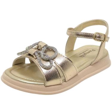 Imagem de Sandalia Infantil Menina Conforto Brilho Flower Pampili