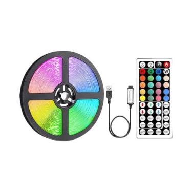Imagem de Fita LED RGB 10m 20m Com Controle Remoto Para Decoração De Casa, Quart