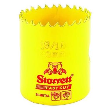 Imagem de Serra Copo Fast Cut 40mm 1.9/16" FCH0196-G Starrett Unica, Unica, Unic