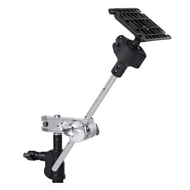 Imagem de Alesis Braçadeira multipad | Sistema universal de montagem de almofada de percussão com braço de lança de 38 cm e soquete de bola/junta para posicionamento máximo, preto metálico