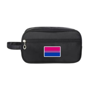 Imagem de Necessaire Nylon Premium Bandeiras LGBT LGBTQIA+ Impermeável - Mormino
