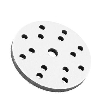 Imagem de Almofada de Interface de Amortecedor de Esponja Macia de 150 Mm de Diâmetro para Lixas, Redução de Ruído à Prova de Agitação, Adesivo Mágico, Máquina de Polimento de (6 polegadas