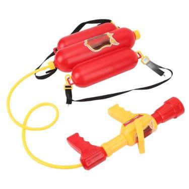 Imagem de Bombeiro Mochila água Brinquedos Simulação Bombeiro Mochila água Diversão Bocal Brinquedo de Praia para Crianças