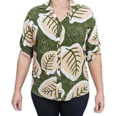 Imagem de Blusa Feminina Manga Longa Estampada Doce Brisa-Feminino