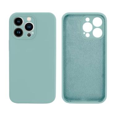 Imagem de Capinha Compativel com iPhone 13 Pro Com Proteção de Câmera em Silicone com Interior Aveludado