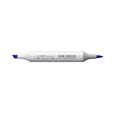 Imagem de COPIC Marcador Sketch Ponta Dupla Redonda e Chanfrada, Cor B23 Phthalo Blue, 1 unidade