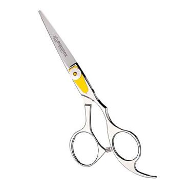 Imagem de Tesoura de corte de cabelo profissional Equinox Razor Edge Series – Tesoura japonesa de aço inoxidável – Comprimento total de 16,5 cm – Parafuso de tensão de ajuste fino – Tesoura premium para corte