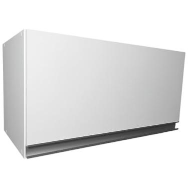 Imagem de Armário Aéreo Para Cozinha e Lavanderia 70cm em MDF com Porta Basculante Suspenso de Parede Entregue Montado