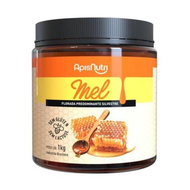 Imagem de Mel de Florada Silvestre Puro Pote PET 1kg - ApisNutri