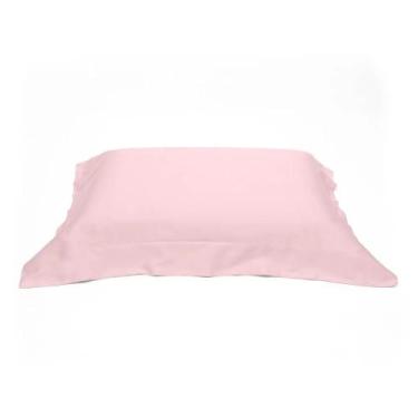 Imagem de Fronha Buettner Platine 300 Fios - 100% Algodão - 50x90cm, Rosa Pétala