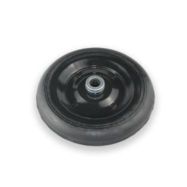 Imagem de Roda Borracha Maciça para Carrinho 3.30-8 com Rolete 1 pol - Menco