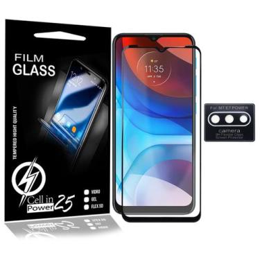 Imagem de Película 3d + Película Câmera Moto E7 Power 6.5 XT2097 - Cell In Power