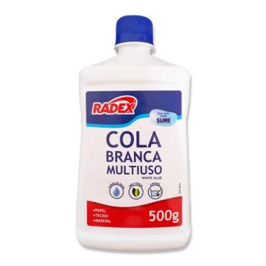 Imagem de Cola branca multiuso Radex 500g ideal para slime