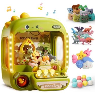 Imagem de Claw Machine Vanvimen Dinosaur para crianças com moedas e contagem reg