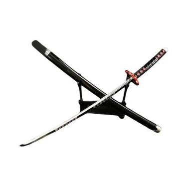 Imagem de Espada Katana Demon Slayer Em Tamanho Real De 25cm, Prop De Cosplay De
