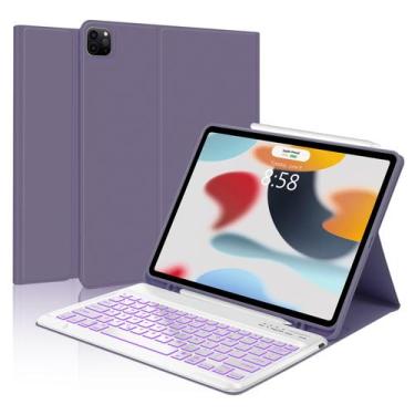Imagem de Capa de teclado SENGBIRCH iPad Pro de 12,9 polegadas 3/4/5/6ª geração