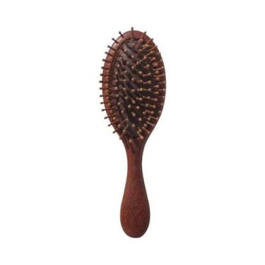 Imagem de 12 Estilos De Escova De Cabelo De Madeira Desembaraçadora Alisadora Ma