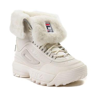 Imagem de Botas de tecelagem Fila Disruptor - Femininas, Beige 2060, 6.5