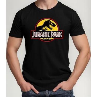 Imagem de Camisa Camiseta Adulto Masculina Feminina Algodão Filme Dinossauro Jur