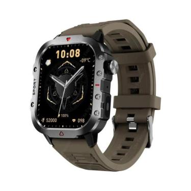 Imagem de Relógio Inteligente Militar Masculino Para Atividades Ao Ar Livre Com 