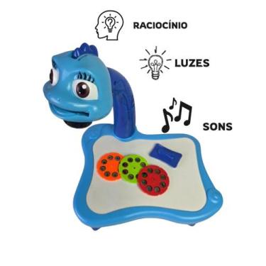 Imagem de Mesa infantil com projetor de imagens lousa mágica menino - ARTBRINK