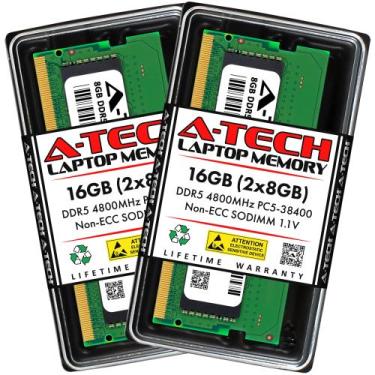 Imagem de Kit de memória RAM A-Tech de 16 GB (2x8 GB) DDR5 4800 MHz PC5-38400