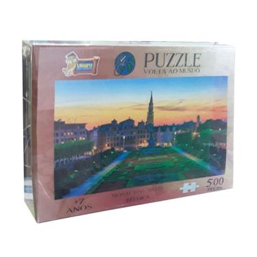 Imagem de Quebra-cabeça Volta Ao Mundo Bélgica - 500 Peças