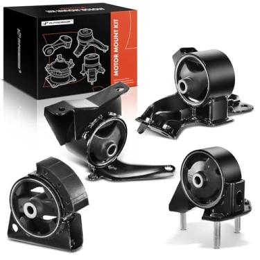 Imagem de A-Premium Motor de motor e montagem de transmissão compatível com Toyota Corolla Geo Prizm 1993-1997 Gasolina Transmissão Automática A6242 A6258 A6260 A6261 Conjunto de 4 peças