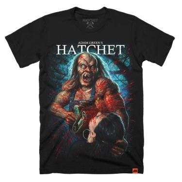 Imagem de Camiseta ROCKINSTONE Hatchet Face Off Halloween 2025