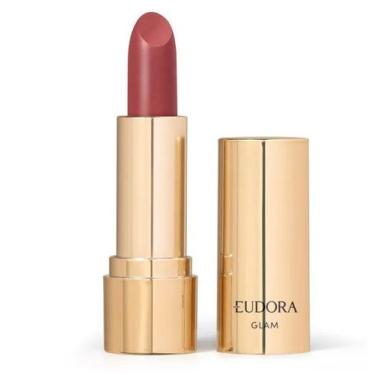 Imagem de Batom Cremoso Rose Diva Glam Metals Diva Suprema 3,6g - Eudora