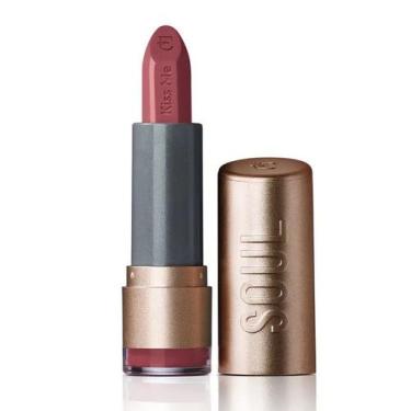 Imagem de Batom Hidratante Malva da Moda SOUL Kiss Me 3,7g - Eudora