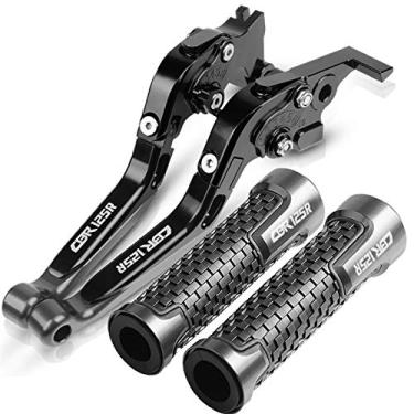 Imagem de Para Honda CBR125R CBR 125R 2011-2019 2020 Acessórios de motocicleta Alavancas de embreagem de freio extensíveis dobráveis Pegas de alavanca de embreagem de freio de motocicleta (Cor: 6)