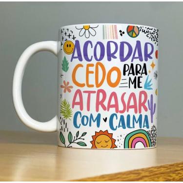 Imagem de Caneca acordar cedo - sublime