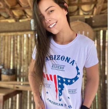 Imagem de Blusinha T-shirts Country Feminina Arizona - loja dinka, p