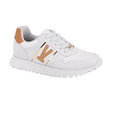 Imagem de Tenis Vizzano Ref 1429.214.30451 Branco/camel/dourado 35