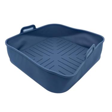Imagem de Forma de Silicone Quadrada Premium para Air Fryer Antiaderente, Reutilizável e Resistente ao Calor