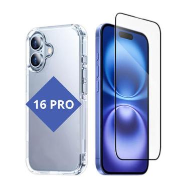 Imagem de Capinha Magnética Para Iphone 16 Pro + Película Vidro